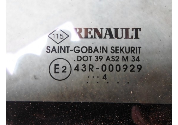 Скло переднє ліве кузовне Renault Espace IV, 8200051852